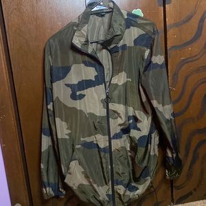 camo windbreaker